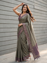 MIMOSA Saree Saree — pose 9 styling detail