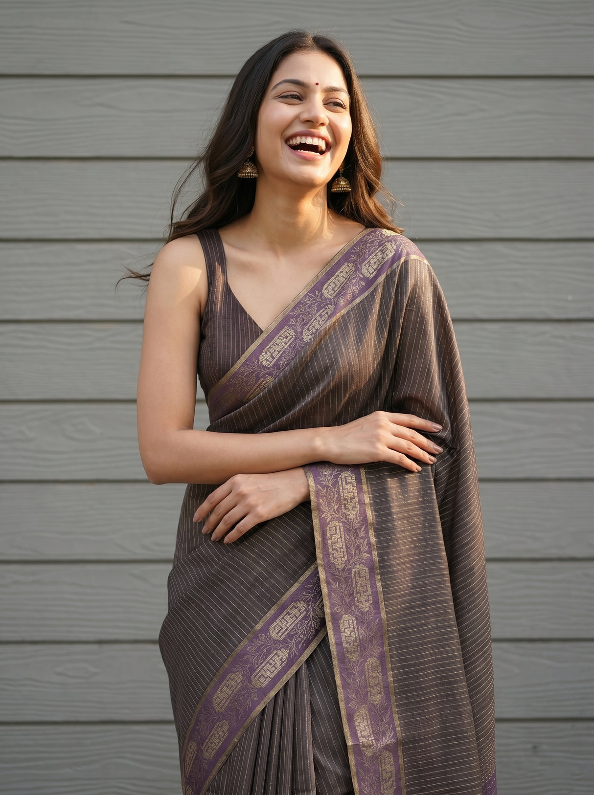 MIMOSA Saree Saree — pose 10 styling detail