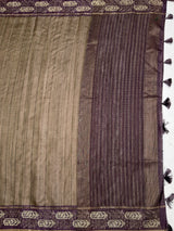 MIMOSA Saree Saree — pallu and zari work detail