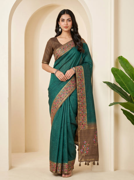 MIMOSA Saree Saree — front view on mannequin