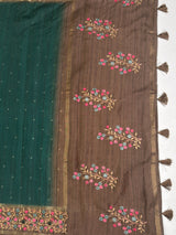 MIMOSA Saree Saree — pallu and zari work detail