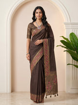 MIMOSA Saree Saree — front view on mannequin