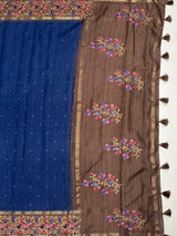 MIMOSA Saree Saree — pallu and zari work detail