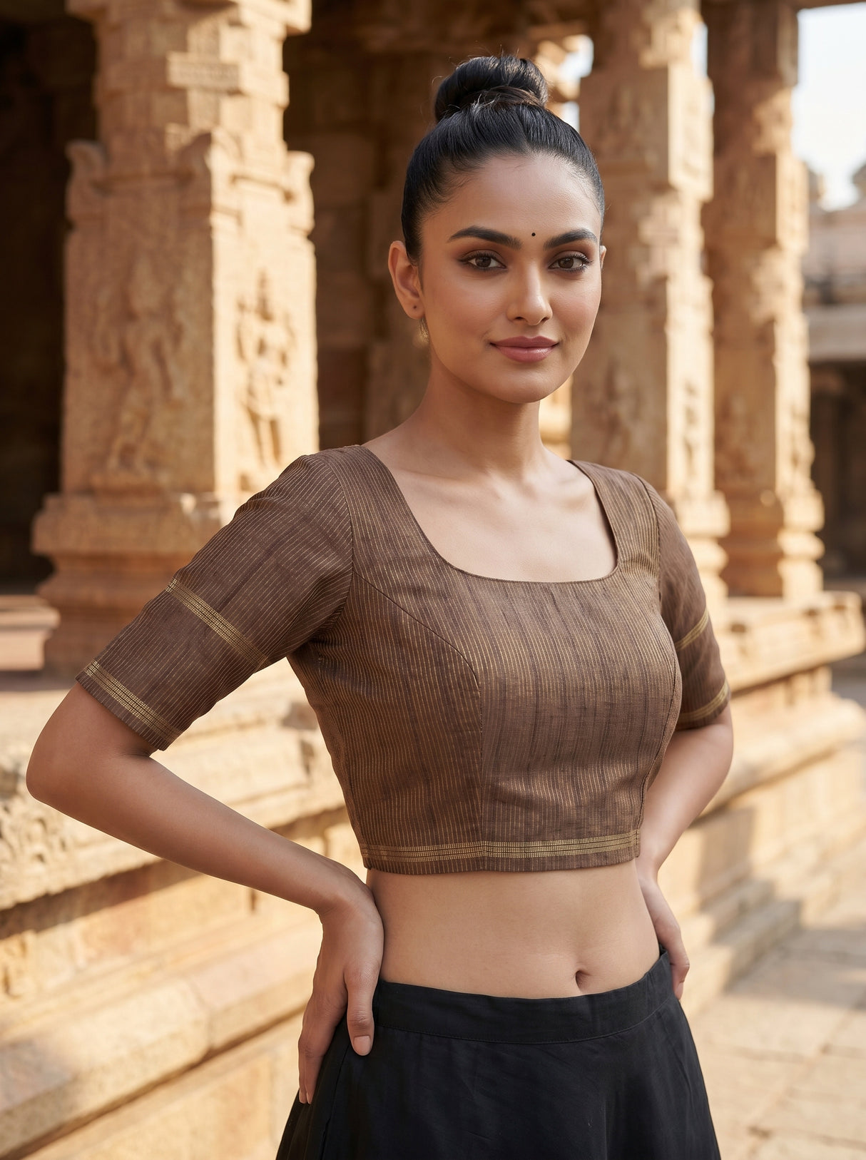 MIMOSA Saree Saree — blouse close-up