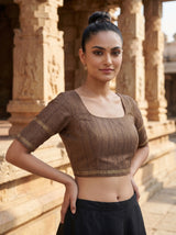 MIMOSA Saree Saree — blouse close-up