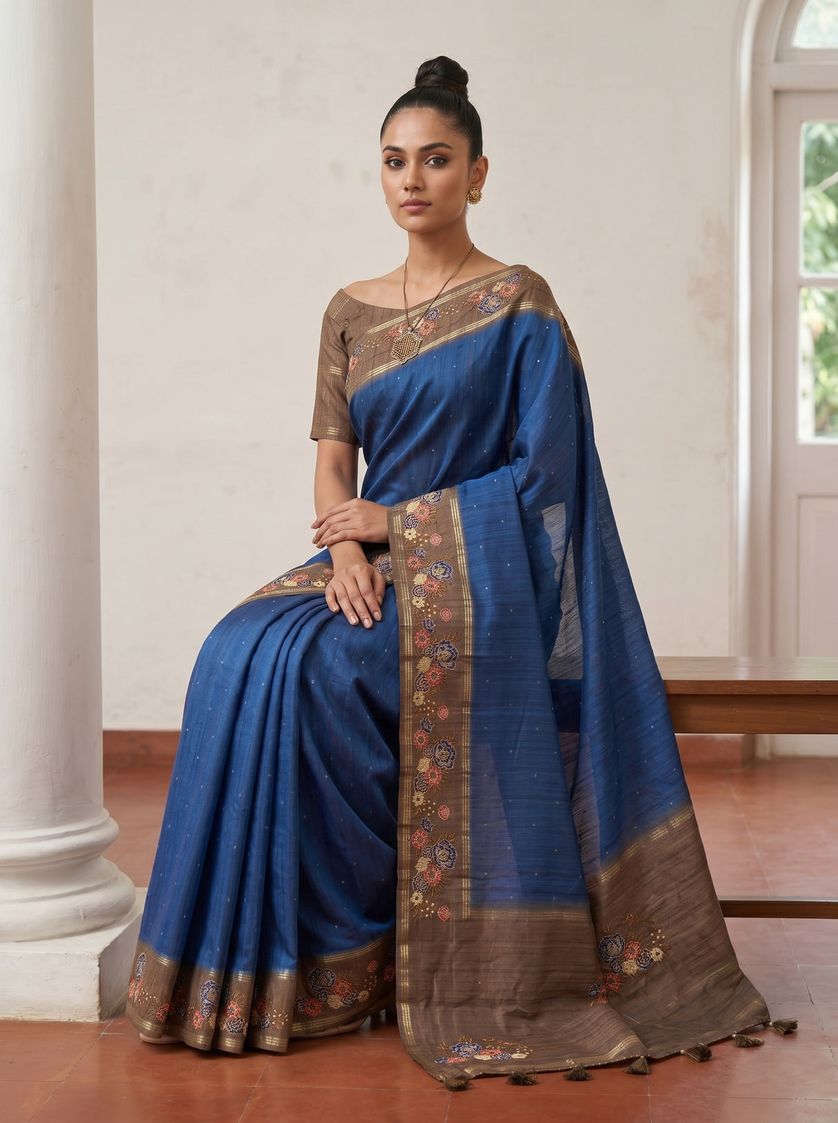 MIMOSA Saree Saree — pose 8 styling detail