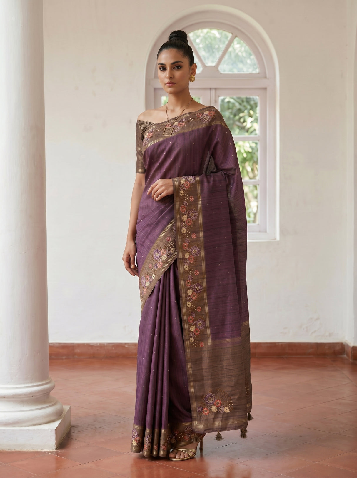 MIMOSA Saree Saree — pose 5 styling detail