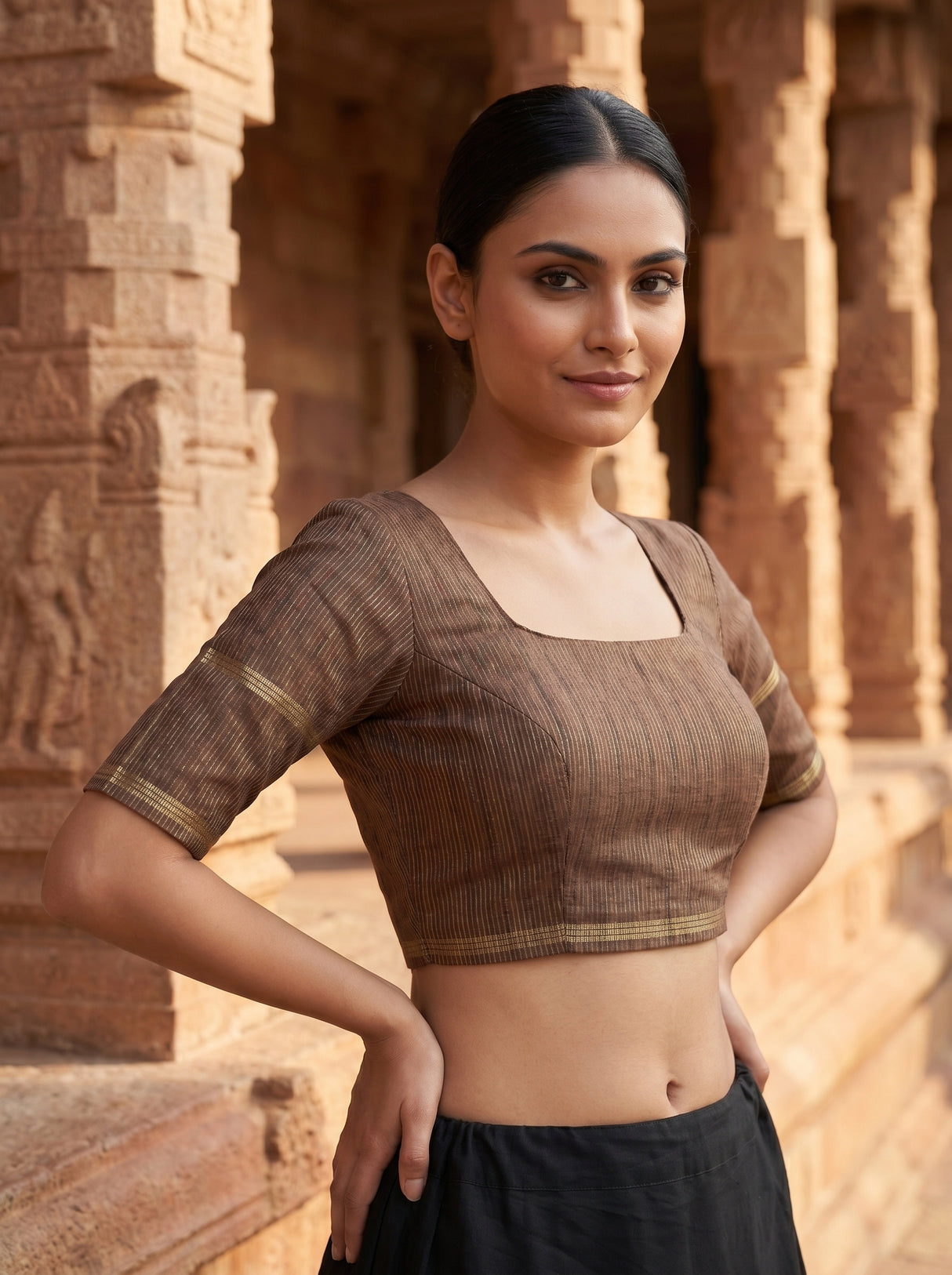 MIMOSA Saree Saree — blouse close-up