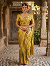 Gold  Saree