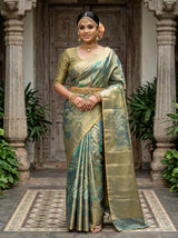 Sapphire  Saree