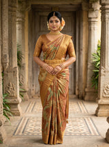 Wine  Saree