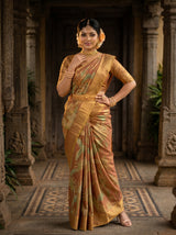 MIMOSA Wine Saree Saree — pose 4 styling detail