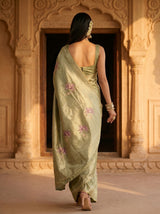 MIMOSA Saree Saree — pose 2 styling detail