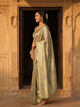 MIMOSA Saree Saree — pose 3 styling detail