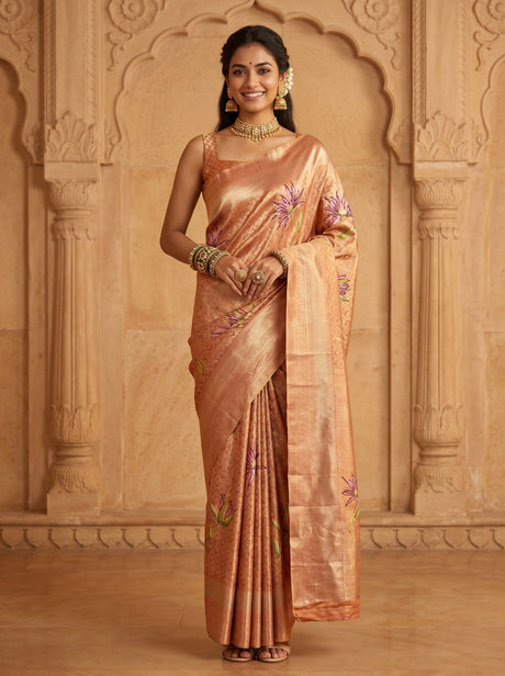 MIMOSA Saree Saree — front view on mannequin