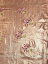 MIMOSA Saree Saree — pallu and zari work detail