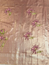 MIMOSA Saree Saree — pallu and zari work detail