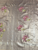 MIMOSA Saree Saree — pallu and zari work detail