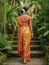 MIMOSA Saree Saree — pose 2 styling detail