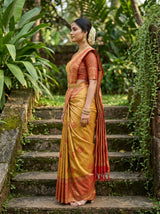 MIMOSA Saree Saree — pose 3 styling detail
