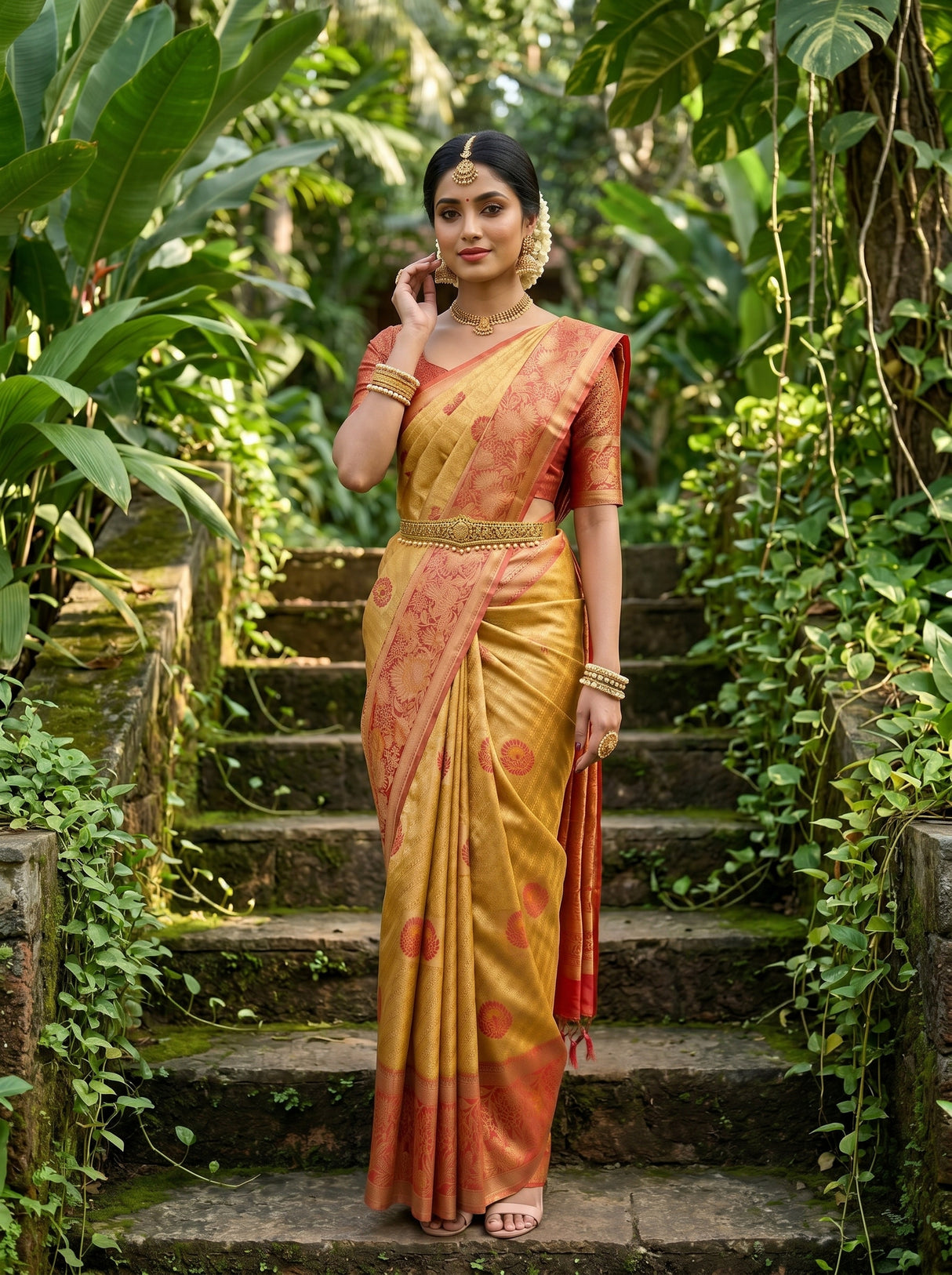 MIMOSA Saree Saree — pose 4 styling detail