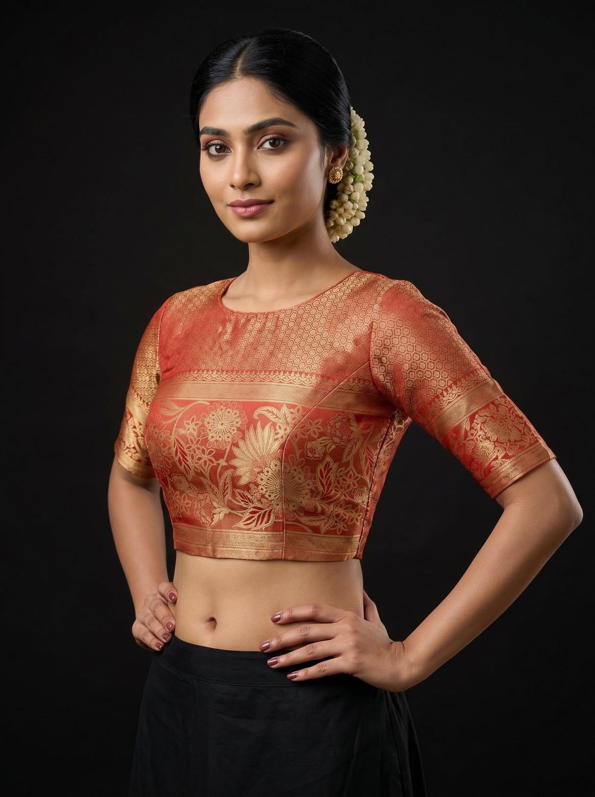 MIMOSA Saree Saree — blouse close-up