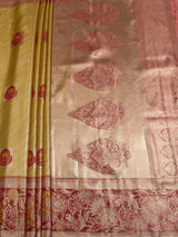 MIMOSA Saree Saree — pallu and zari work detail