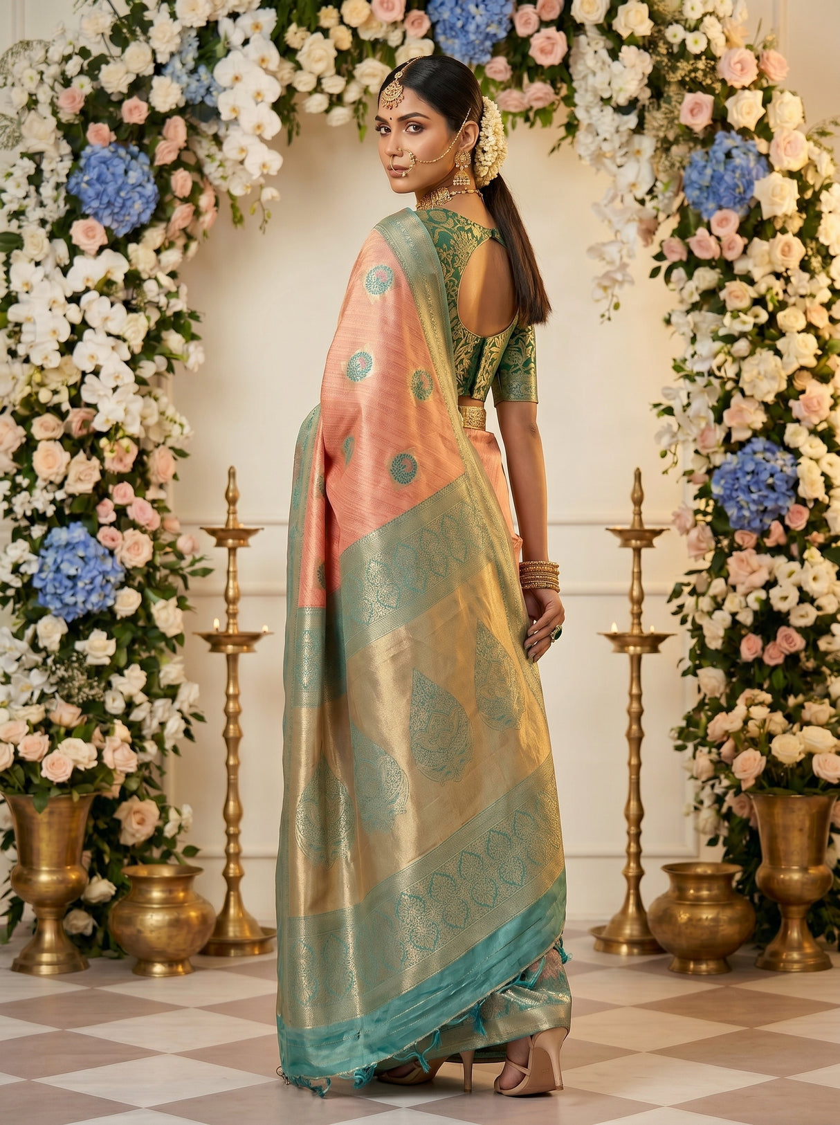 MIMOSA Saree Saree — pose 7 styling detail