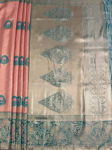 MIMOSA Saree Saree — pallu and zari work detail