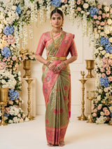 MIMOSA Saree Saree — front view on mannequin