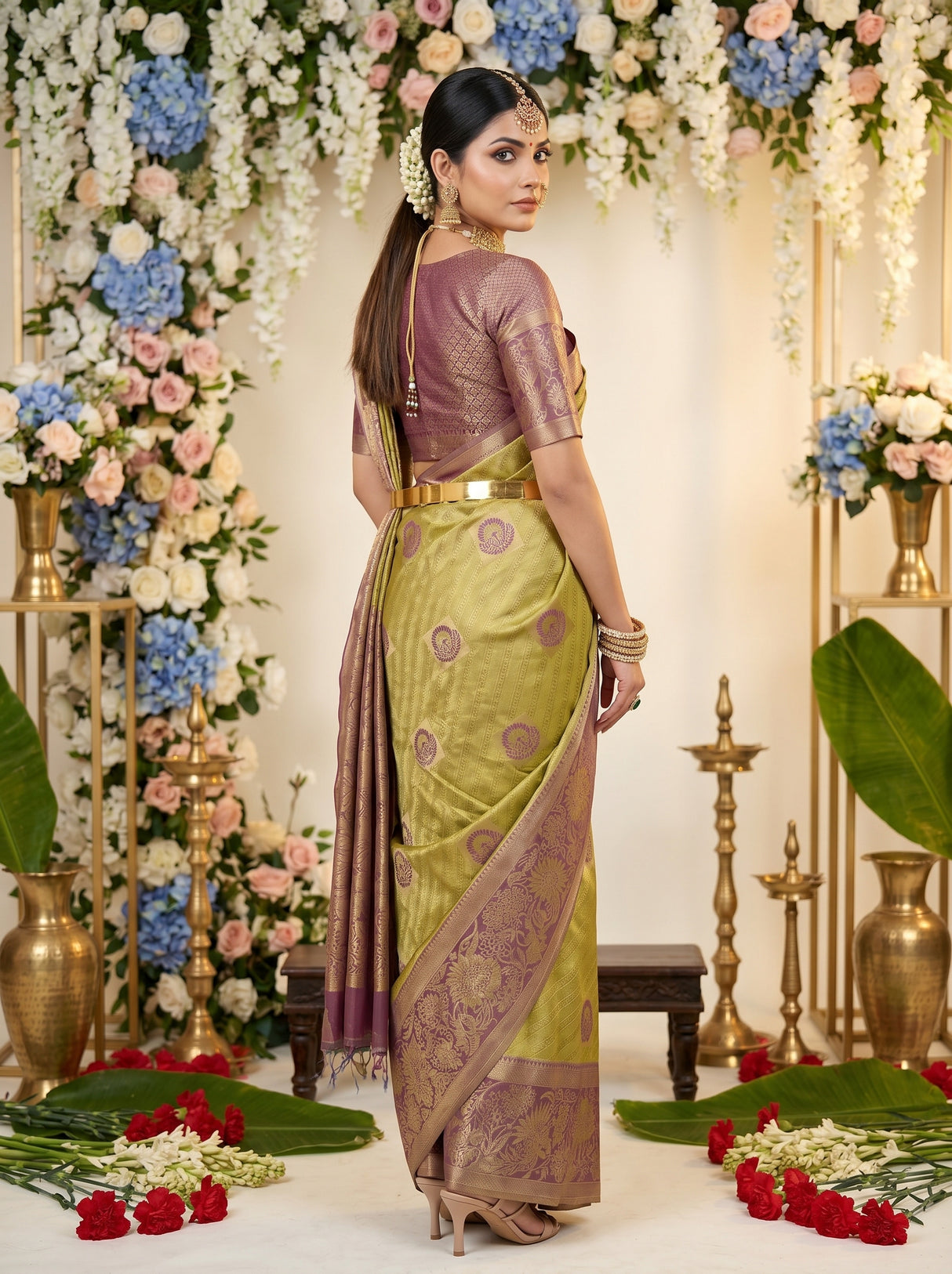 MIMOSA Saree Saree — pose 7 styling detail