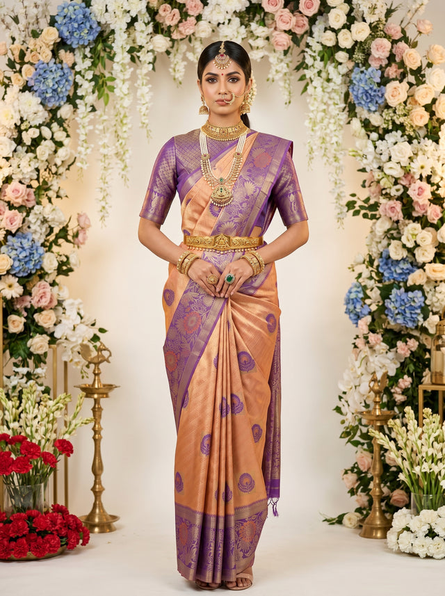 MIMOSA Saree Saree — front view on mannequin