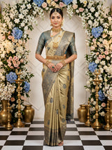 MIMOSA Saree Saree — front view on mannequin