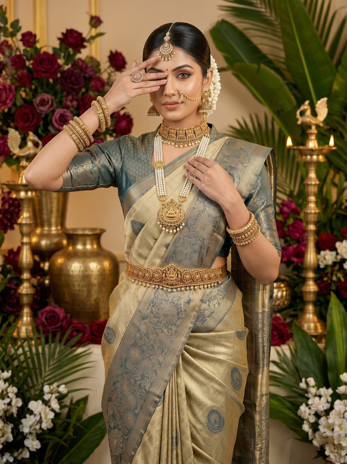 MIMOSA Saree Saree — pose 10 styling detail