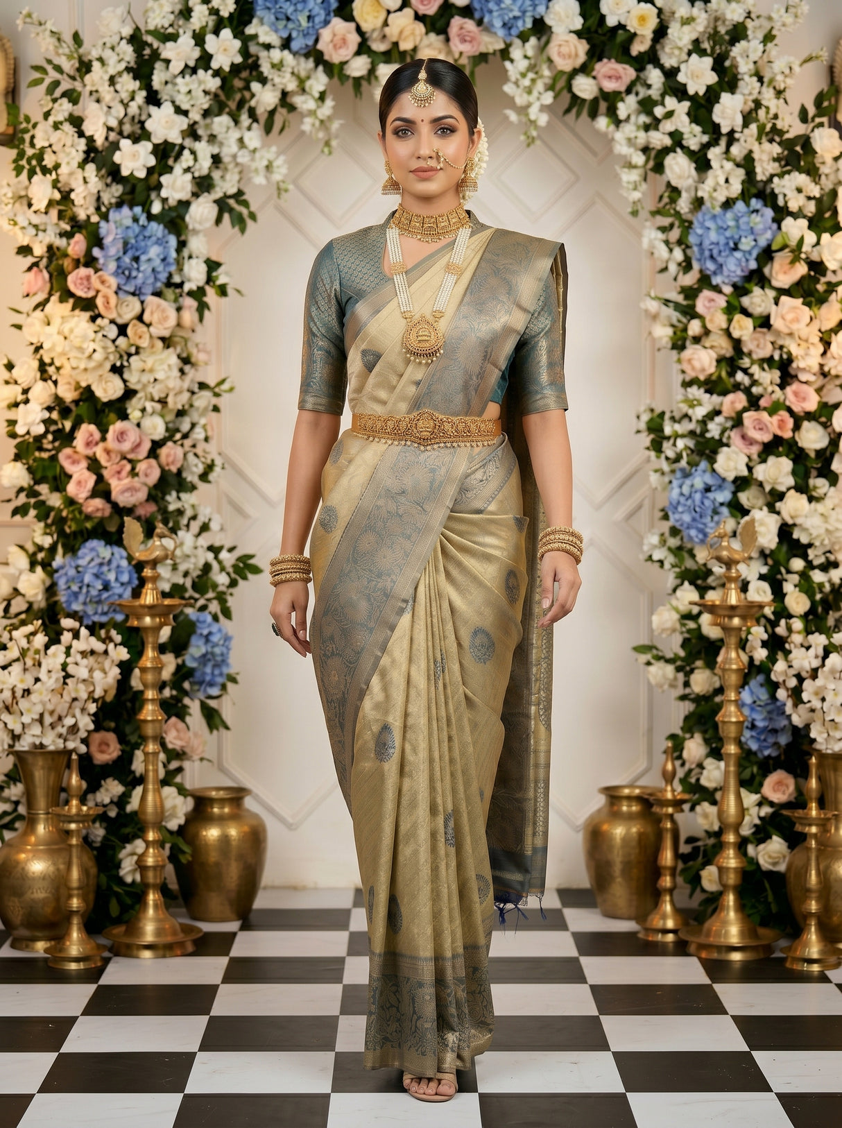 MIMOSA Saree Saree — pose 6 styling detail