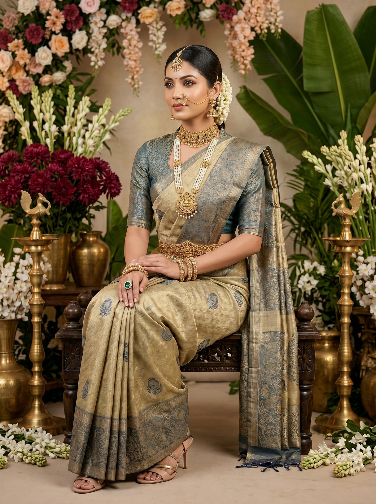 MIMOSA Saree Saree — pose 8 styling detail