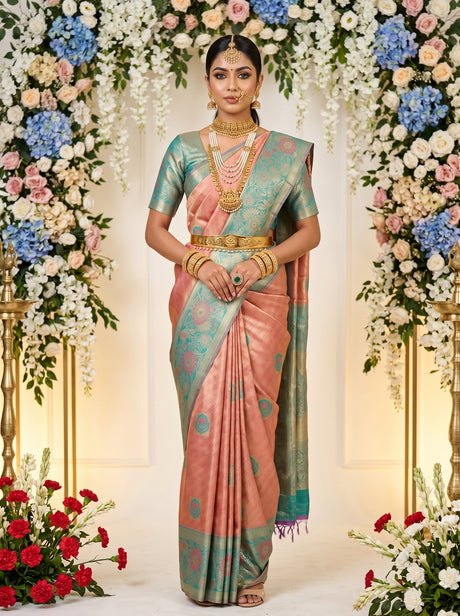 MIMOSA Saree Saree — front view on mannequin