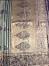 MIMOSA Saree Saree — pallu and zari work detail