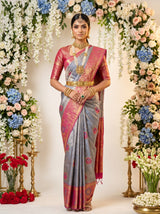 MIMOSA Saree Saree — front view on mannequin