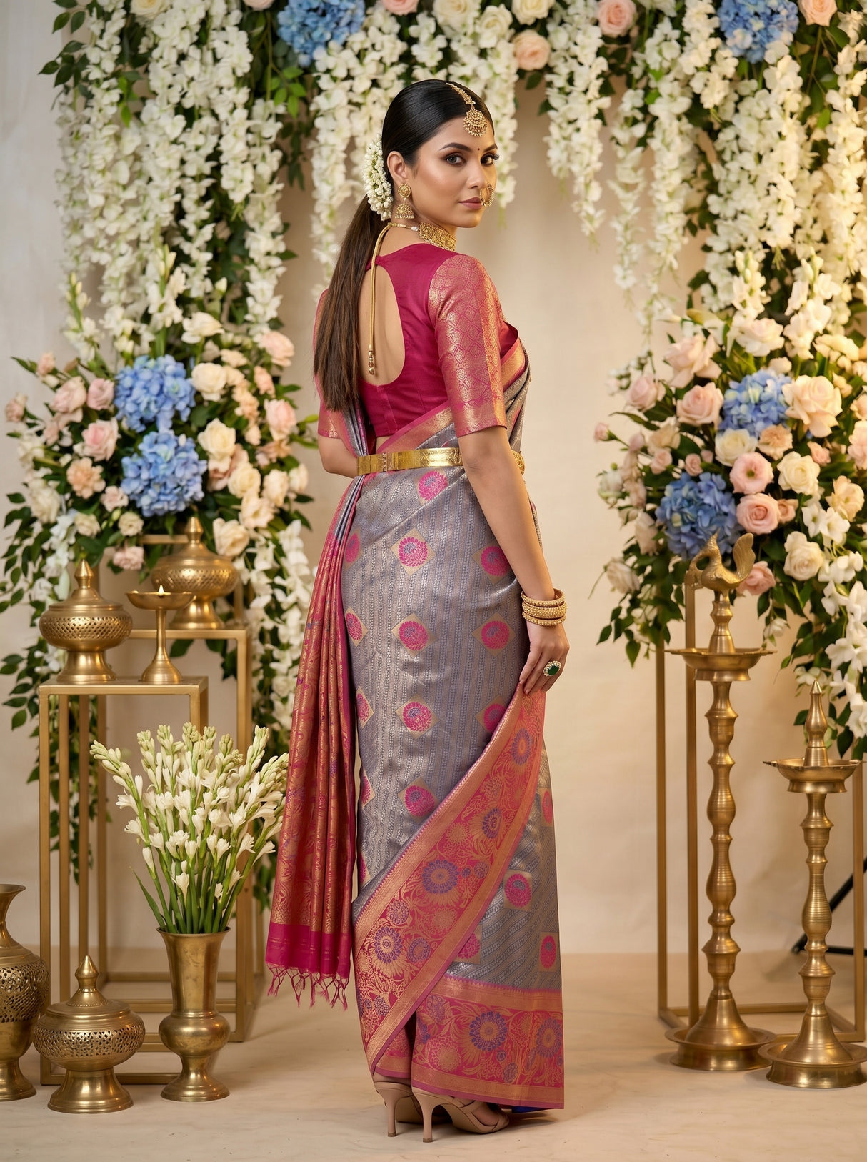 MIMOSA Saree Saree — pose 7 styling detail