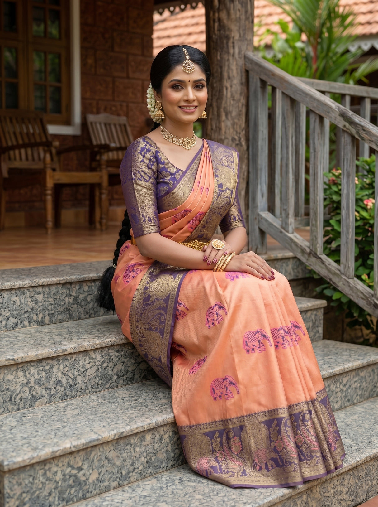 MIMOSA Saree Saree — pose 8 styling detail