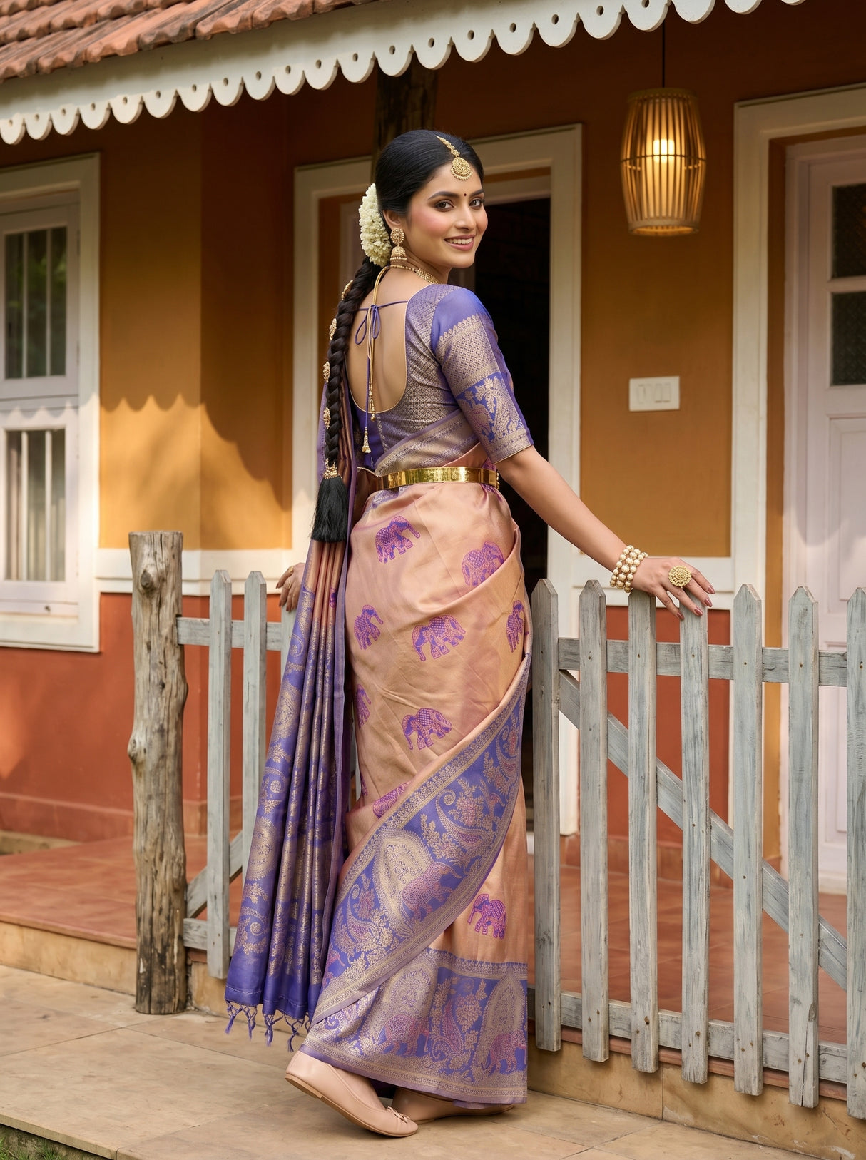 MIMOSA Saree Saree — pose 7 styling detail