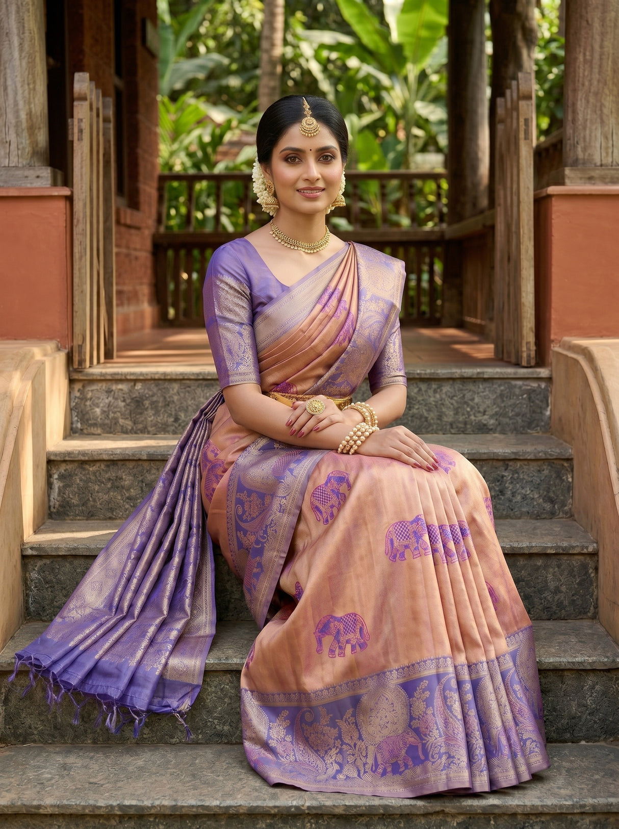 MIMOSA Saree Saree — pose 8 styling detail