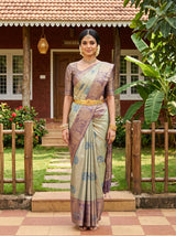 MIMOSA Saree Saree — front view on mannequin