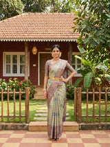 MIMOSA Saree Saree — pose 4 styling detail