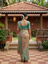 MIMOSA Saree Saree — pose 2 styling detail