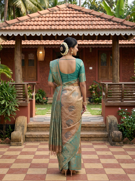 MIMOSA Saree Saree — pose 2 styling detail