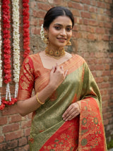 MIMOSA Saree Saree — pose 10 styling detail