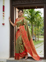 MIMOSA Saree Saree — pose 5 styling detail