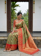 MIMOSA Saree Saree — pose 8 styling detail